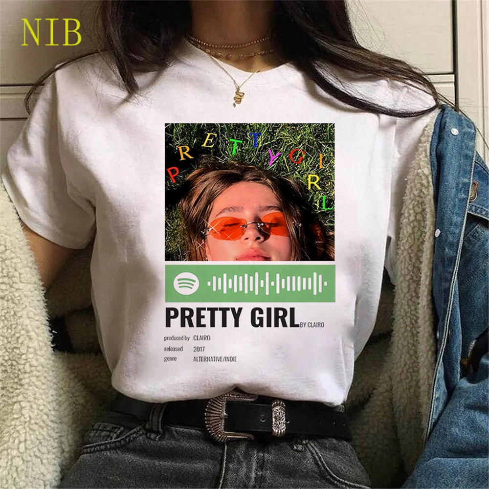 

Streetwear Hip Hop harajuku Tees Sweet music singer Claro Sofia cover t shirt women gothic punk oversized women/men's T-Shirts