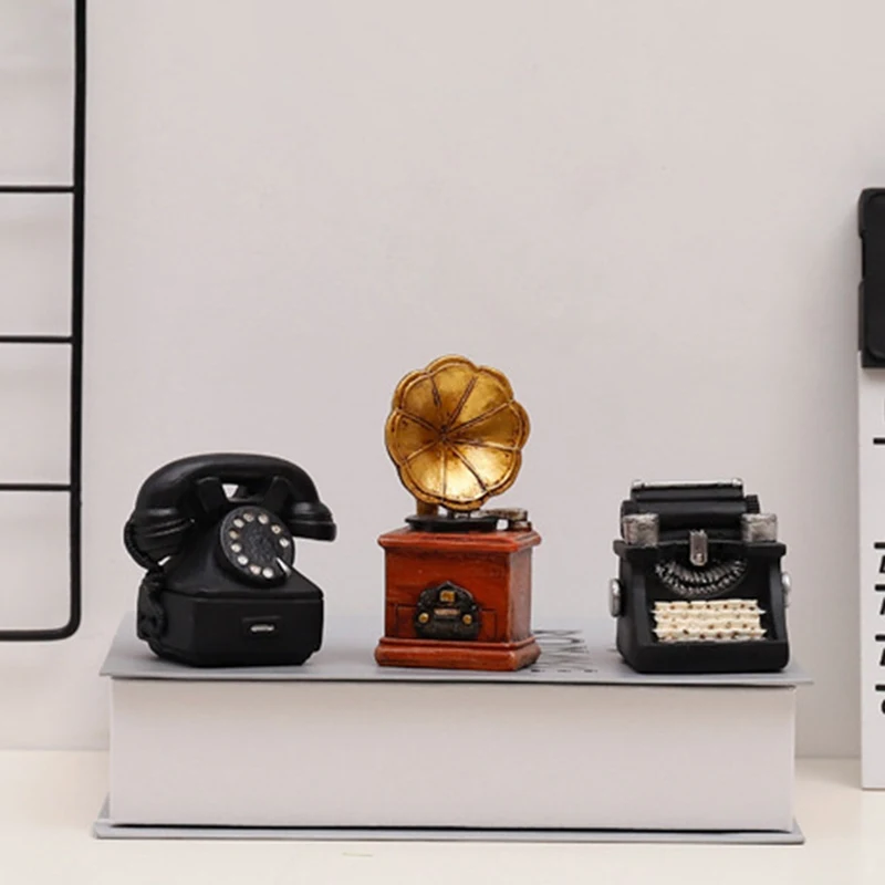 Креативный бар Домашний Декор подарок мини Ретро Радио пианино камеры