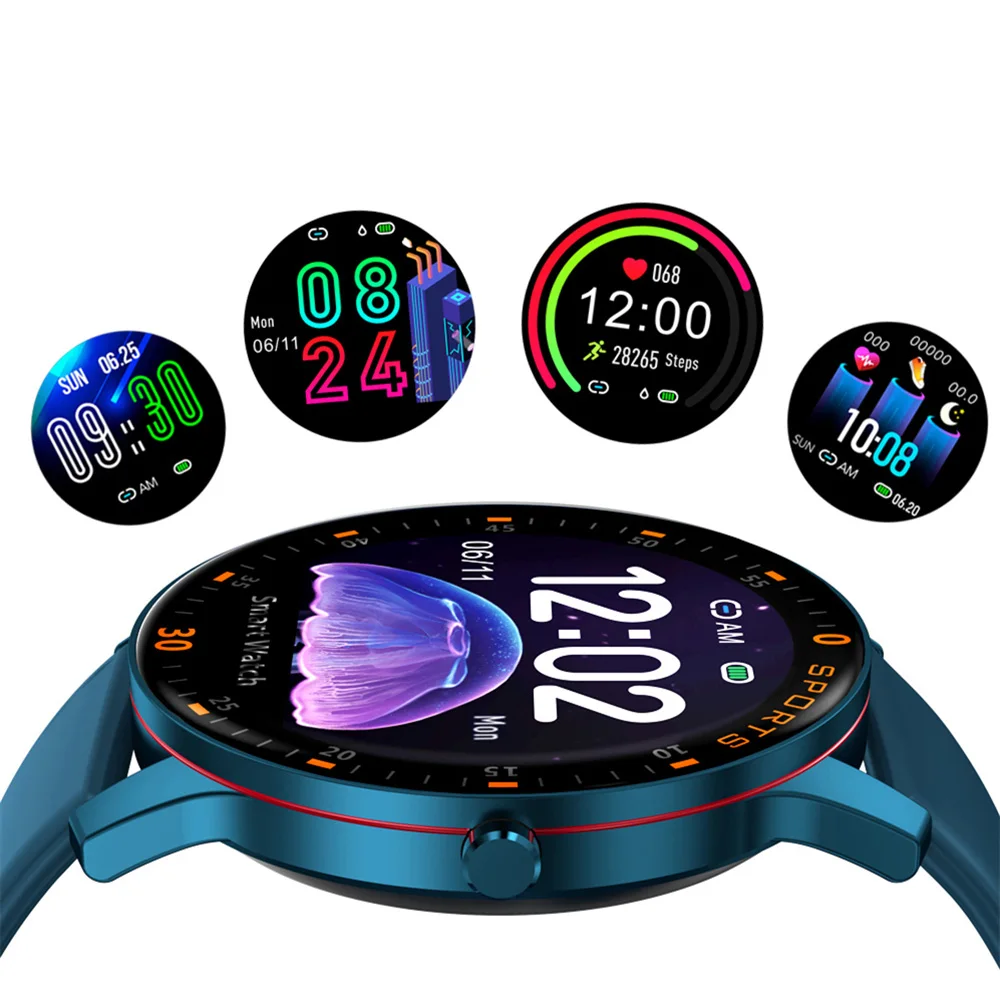 S15 полный экран сенсорный смарт-браслет монитор сердечного ритма Смарт-часы