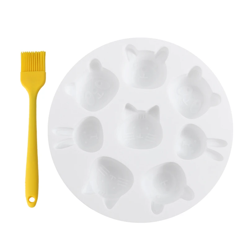 Силиконовые Мультяшные Детские силиконы бисквит Moldes для украшения тортов