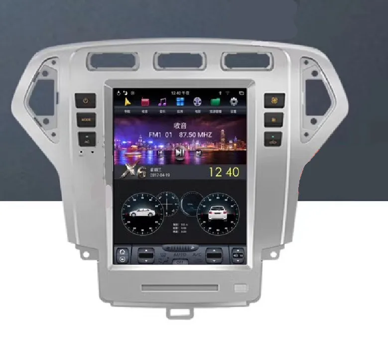 10 4 ''Tesla стиль Android 9 0 автомобильный dvd плеер GPS навигация для Ford Fusion Mondeo 2007-2014