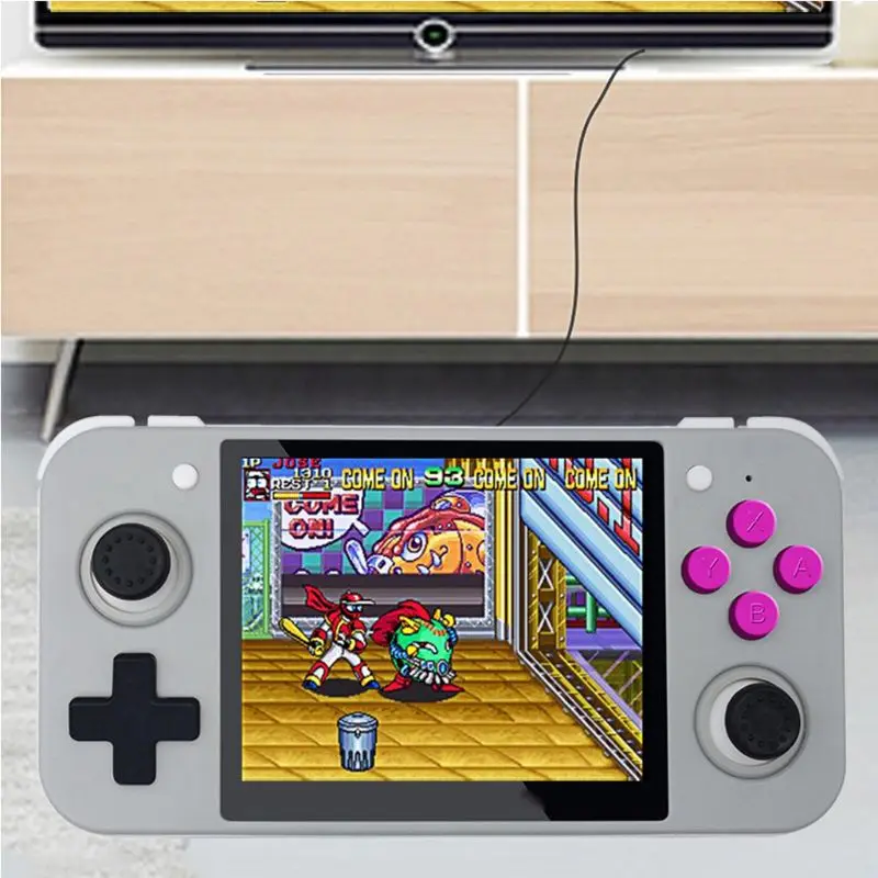 

Консоль игровая Ручная с IPS-экраном 3,5 дюйма, 32 ГБ, 1 комплект