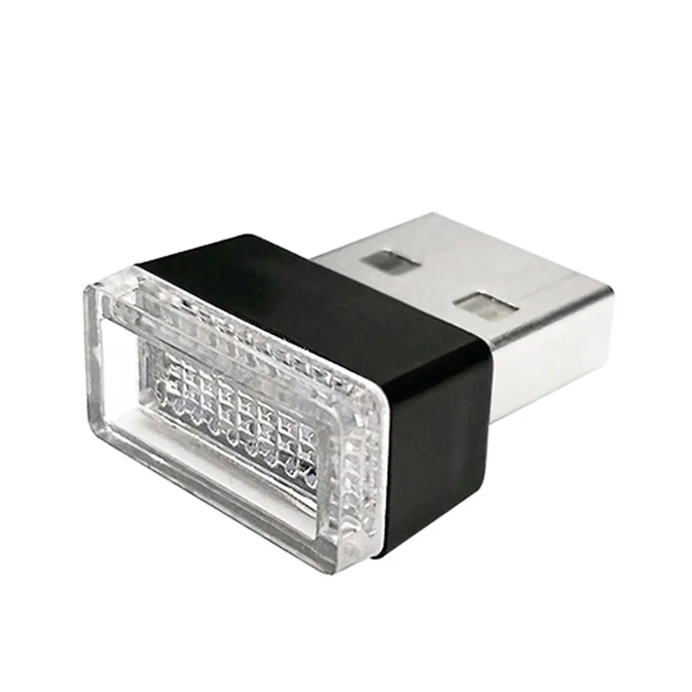 

USB атмосферная лампа Светодиодная лампа для украшения интерьера автомобиля