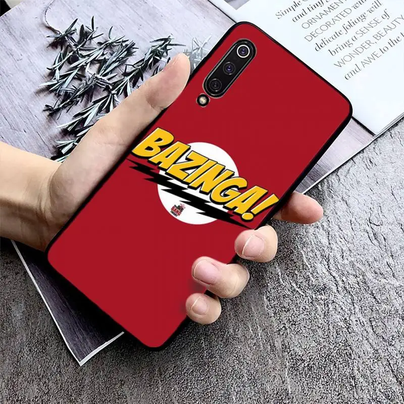 

Bazinga The Big Bang Theory tv show Phone Case Phone Case For Xiaomi mi9 mi8 F1 9SE 10lite note10lite Mi8lite Coque xiaomimi5x
