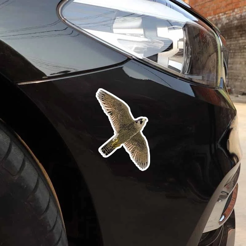 

11CM*17.1CM High Quality Flying Fierce Eagle PVC Car Sticker 11-01233