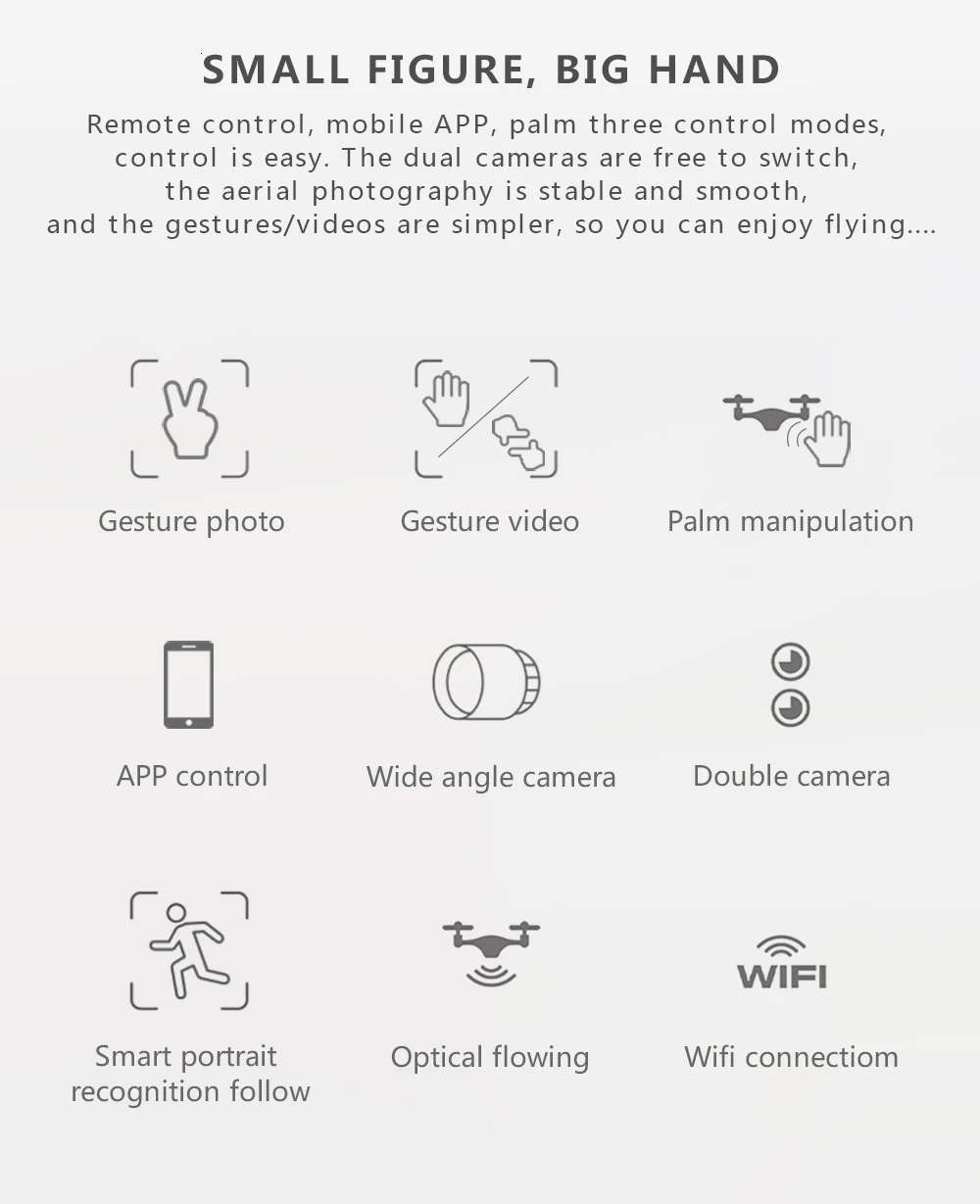 Дрон Sg700d 4k Дрон Hd Двойная камера Wifi передача Fpv оптический поток стабильная высота Квадрокоптер Rc вертолет Дрон камера Дрон