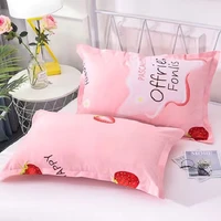 a pair pillow case 2 pcs animal 48x74cm adult cartoon student pure cotton multicolor pillow cover decorative case on the pillow