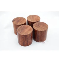4pcs rosewood hifi audio speakers amplifier chassis anti shock shock absorber foot feet pads vibration absorption stands 4545mm