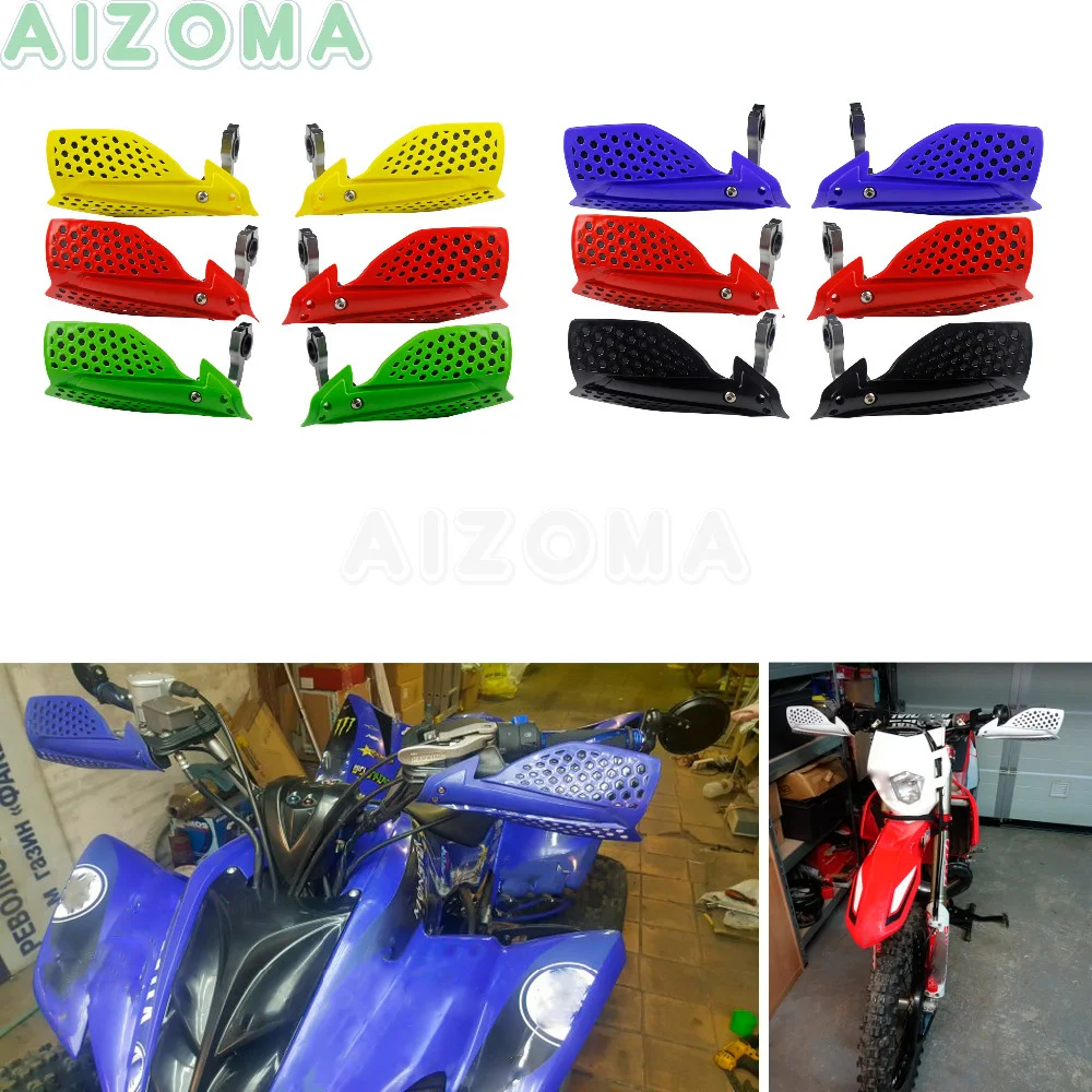 Универсальный Мотоцикл ATV Quad 7/8 'Ƈ 1/8&quot ручные охранники защита для рук Kawasaki