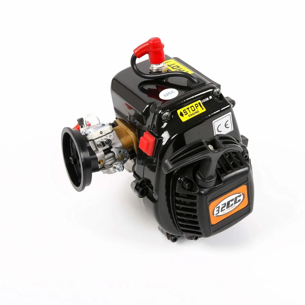 32cc 4 болта двигатель для 1/5 hpi rovan king мотор baja losi rc автозапчасти