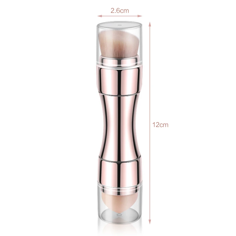 

Four In One Multifunctional Makeup Brush Portable Foundation Brush Eye Shadow Blush Brush Lip Brush Cosmetic Beauty Brush Tool