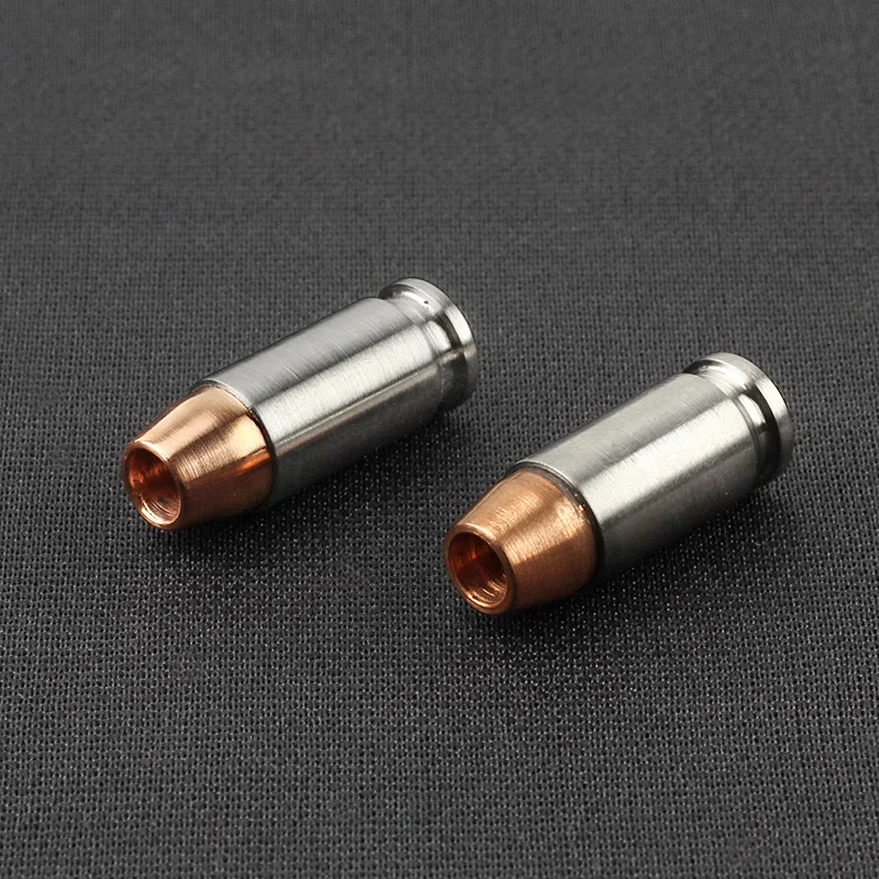 Нержавеющая сталь/титановый сплав + медные в форме пули нож бусины зонтик веревка