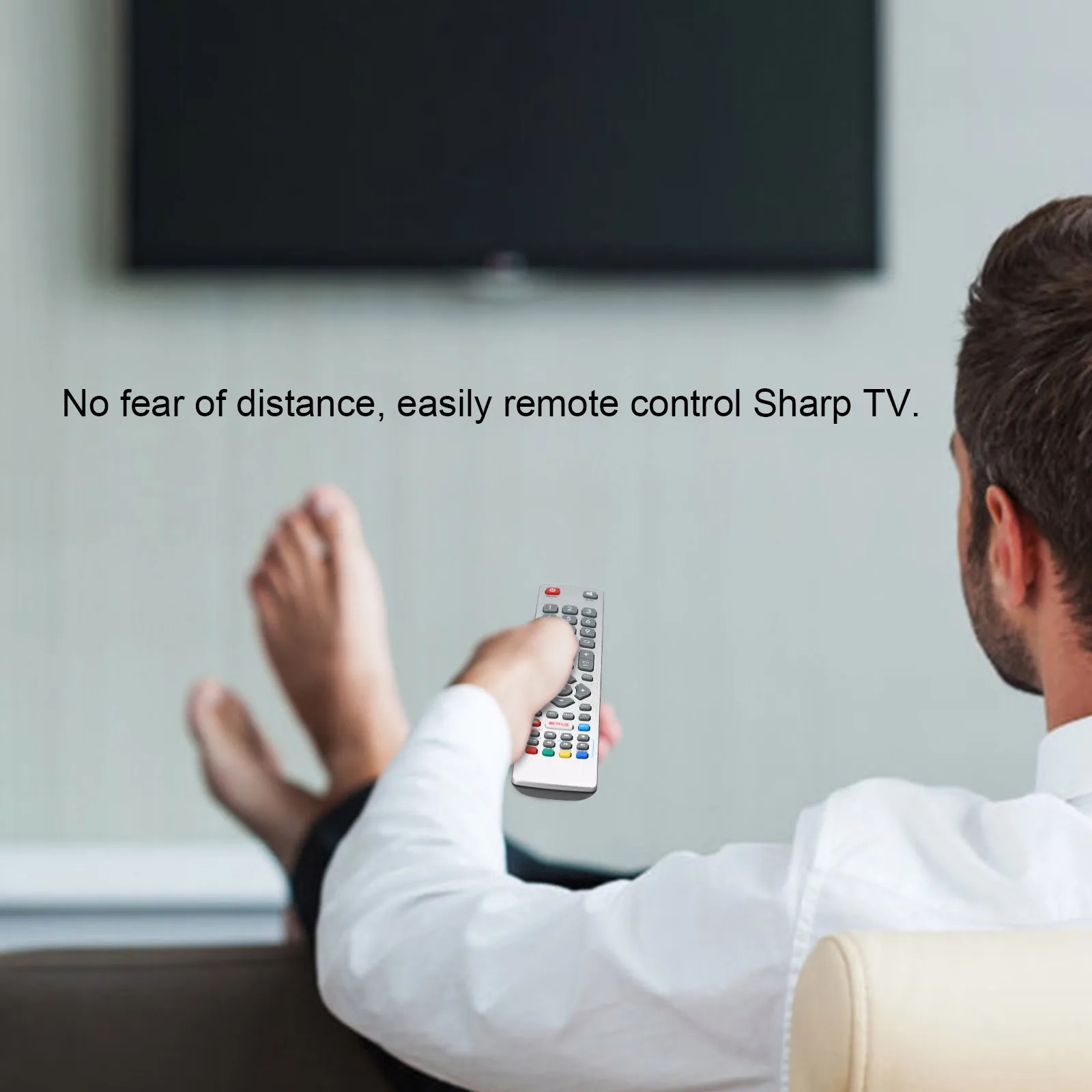Новые замена Пульт дистанционного Управление для Sharp Aquos LC-49CFG6001K LC-40FG5242E LC-40UG7252E