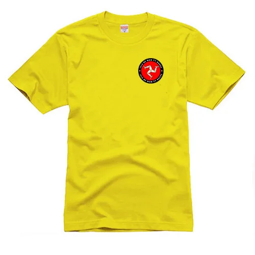 Новинка 2020 100% хлопок туристический трофей-остров Мэн Мужская футболка черные