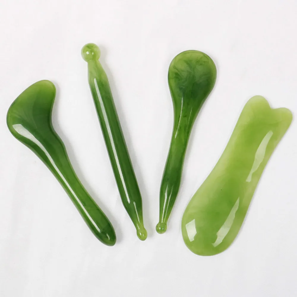 

7Pcs Guasha Body Scraping Massage Facial Face Arm Thin Gua Sha Board SPA Massager Tool Set Beauty Health Care Tools