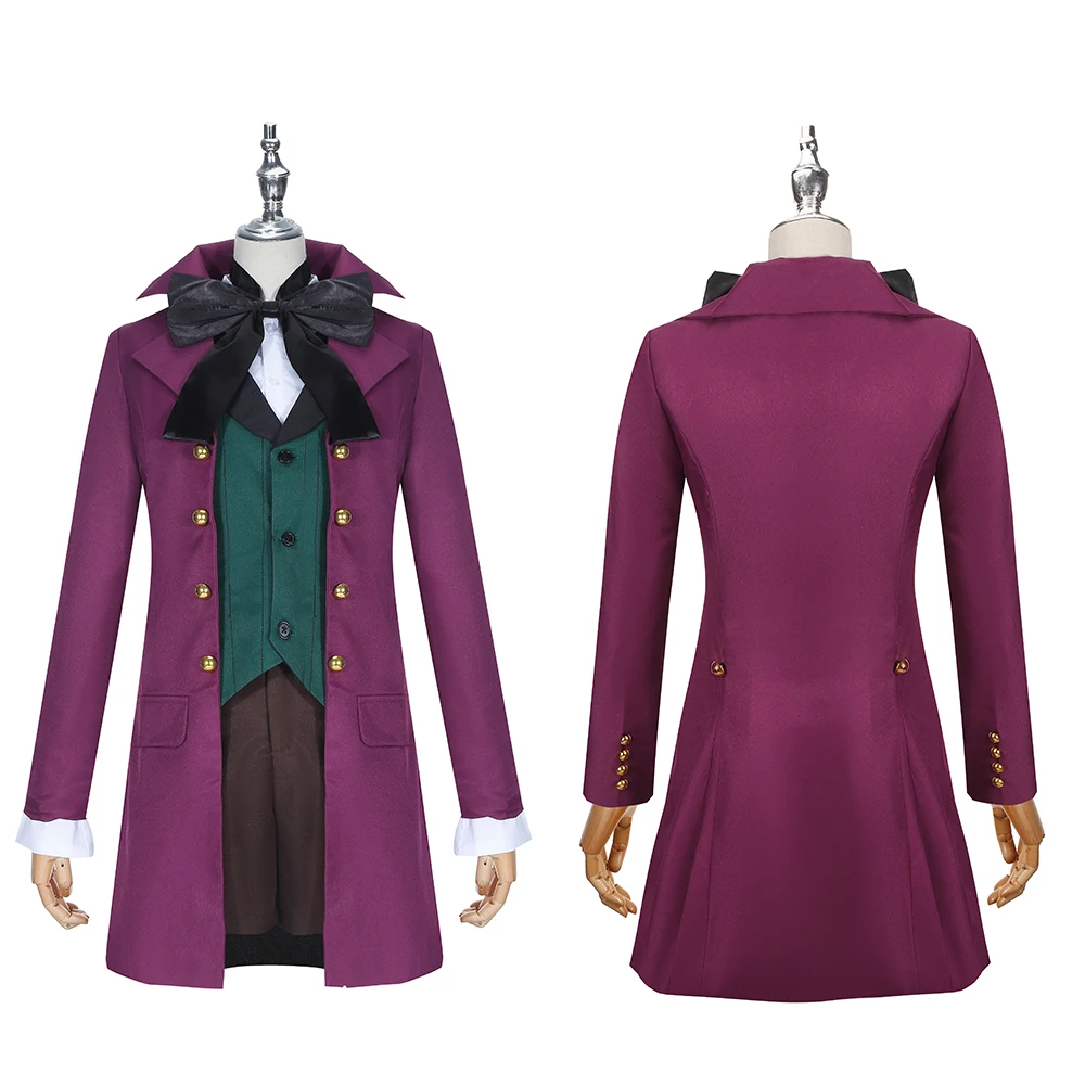 Костюм для косплея черного Батлера Алоис транци Тренч Хэллоуина рубашка шорты