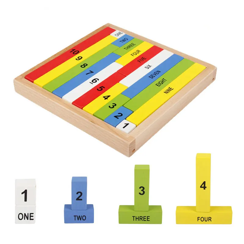 

Учебные пособия по методике Монтессори, деревянные игрушки, 1-10 букв, деревянные блоки, базовые математические операции, обучающие игрушки