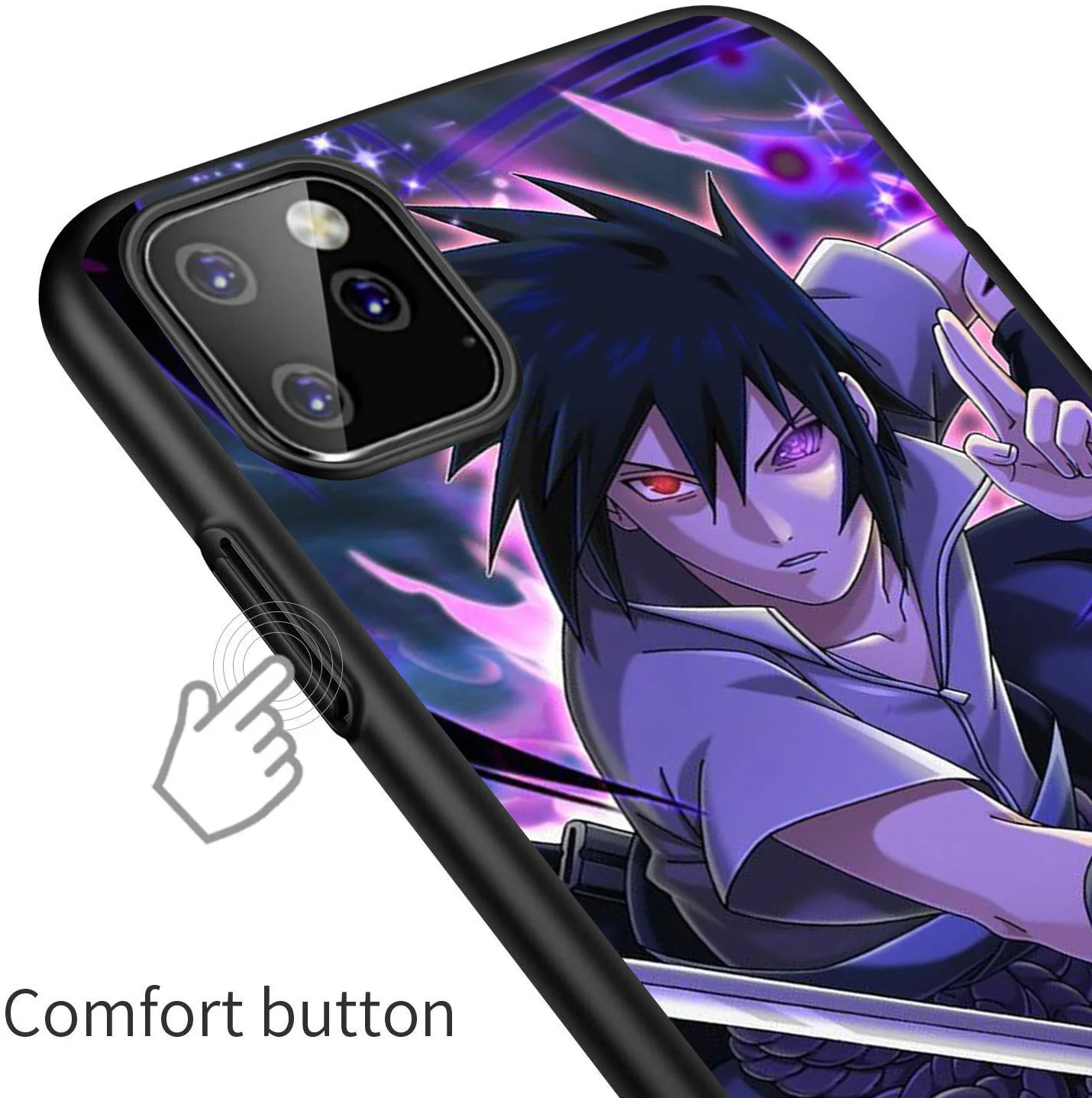 Японский мультфильм Итачи Наруто Саске Какаши чехол для iPhone 11 pro max Minato мягкий