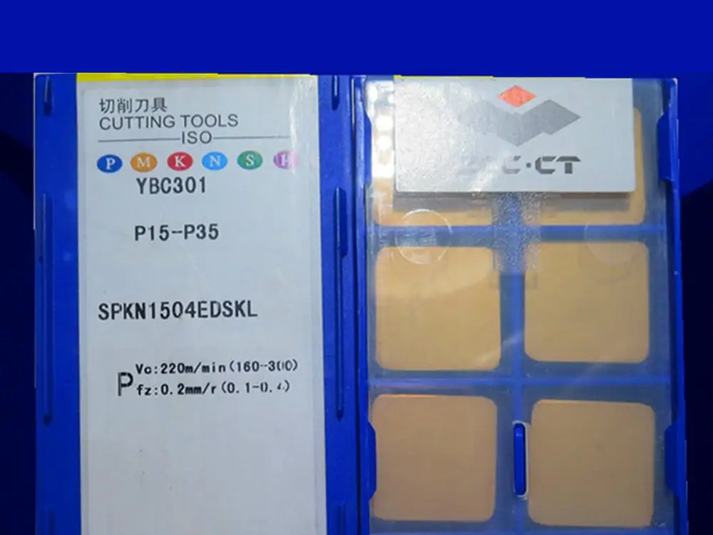 

SPKN1504EDSKL YBC301/SPKN1504EDSKL YBD252 caribde inserts 10PCS