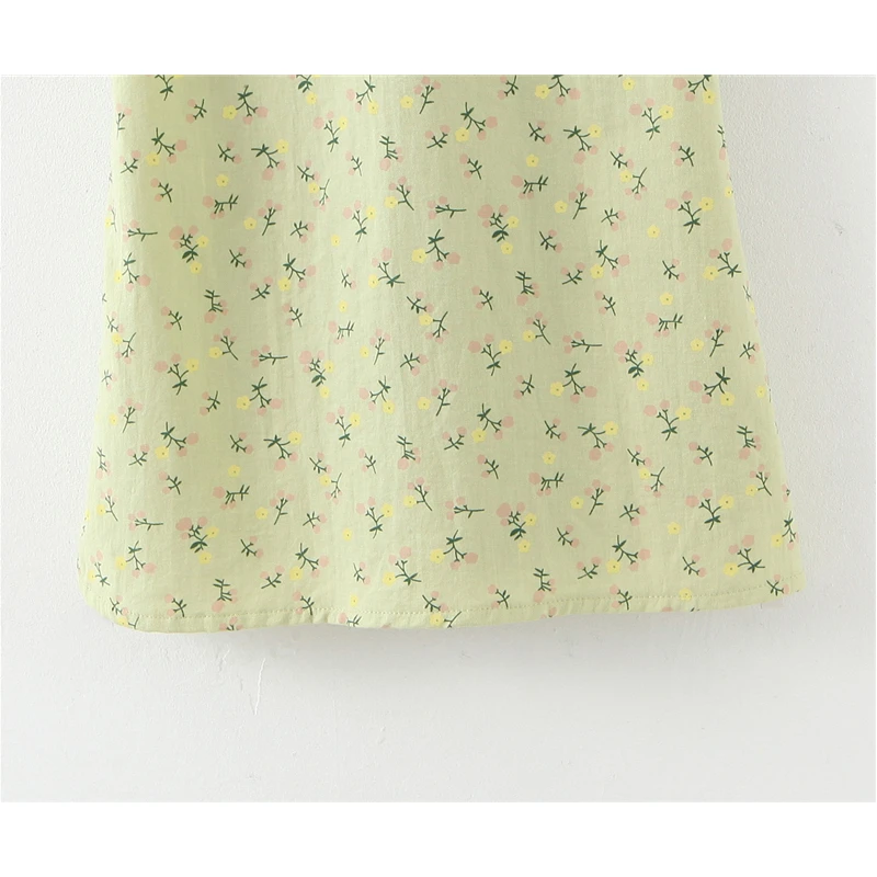 

Chu Sau beauty New Casual Chic Floral Print Sling Mini Dress Women Holiday Bow V-neck Dress Summer Sexy Backless Ladies Dresses