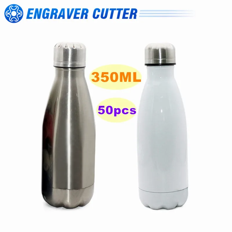

50pcs 350ml 12oz Bowling-Shaped Vacuum Bottle for Sublimation Printing
