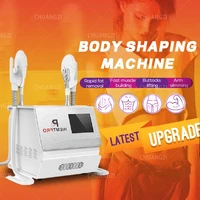 portable ems 2 handles home salon use fat burning muscle building body slimming beauty machine