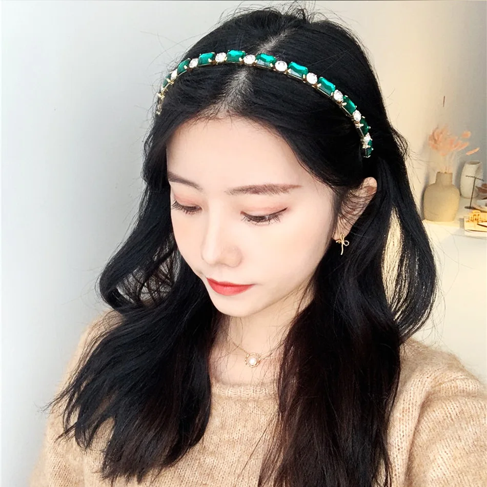 Ободок стразы для волос девушек Match Right блестящий роскошный ободок аксессуары