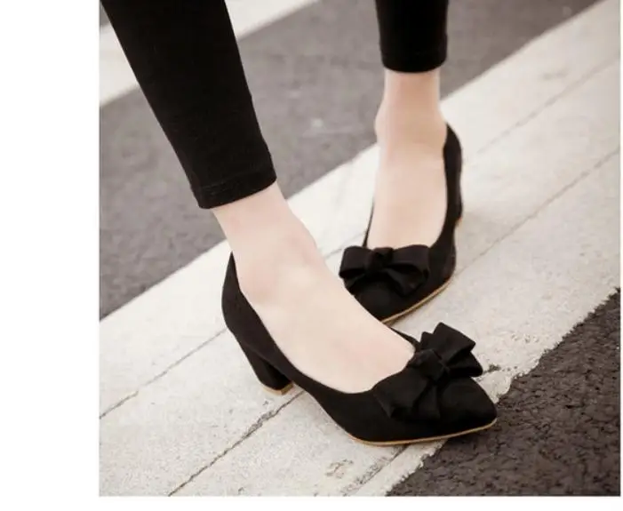 Новинка весна-осень 2020 стильная модная женская обувь на высоком каблуке грубый