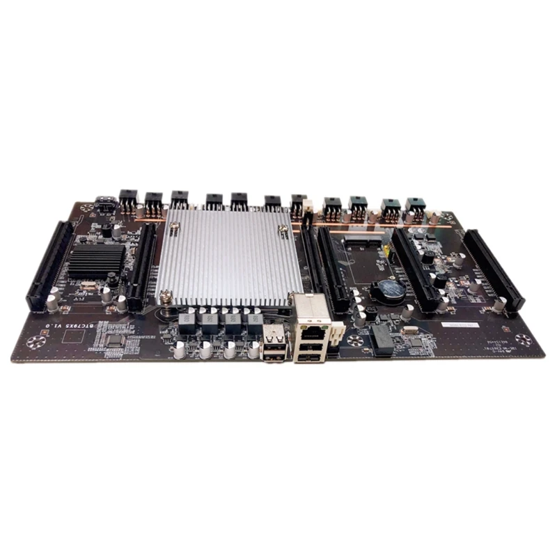 Verkaufen BTC X79-H61 Bergmann Motherboard Für CPU Set 5 Karte Slot Für DDR3 Speicher Integrierte VGA Interface 60mm Abstand Niedrigen Power