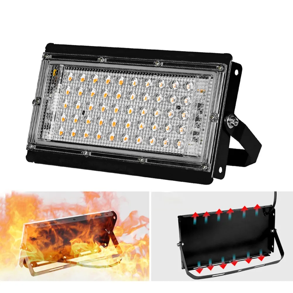 

LED Fill Light Plant Grow Light Panel 50W Greenhouses Indoor Phyto Lamp Full Spectrum Lamp Planting Fill Light US EU UK Plug