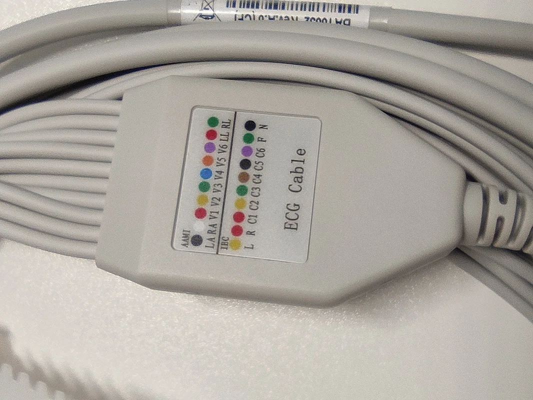 Кабель ЭКГ CONTEC EKG с 10 кнопками кабель для 80 а/90 а 100 г/300 г/600 г/1200 г |