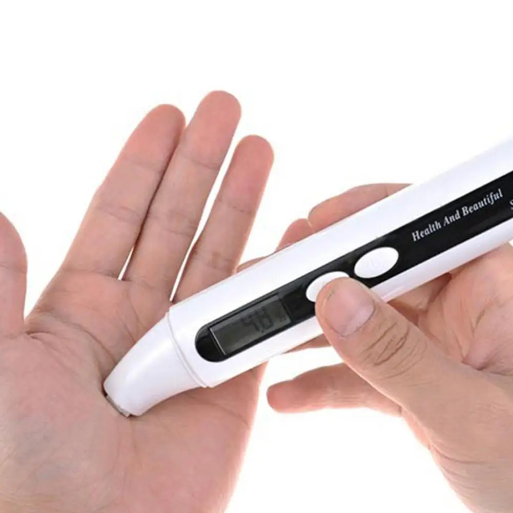 Цифровой измеритель влажности кожи с ЖК экраном тестер для ухода за кожей