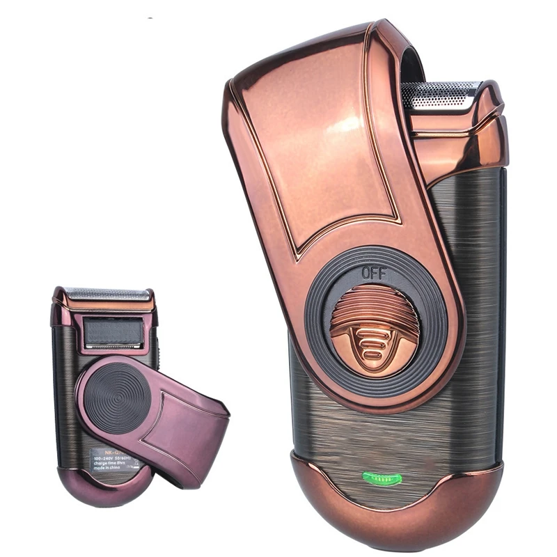 

Portable Electric Shaver Mini Beard Trimmer Wet and Dry Shaving Reciprocating Cutter Head EU Plug