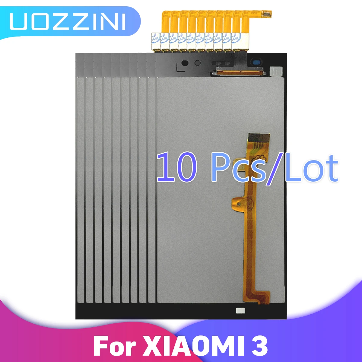 10 шт./лот протестирован для Xiaomi mi3 LCDs дисплей сенсорный экран дигитайзер в сборе