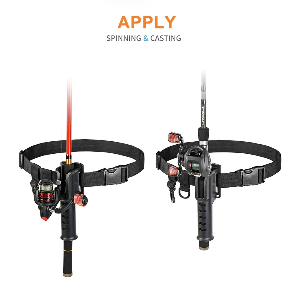 

Adjustable Fishing Waist Belt Padded Fishing Rod Holder Carry Strap Fishing Rod Belly Support Stand Up Pole Holder For Boat