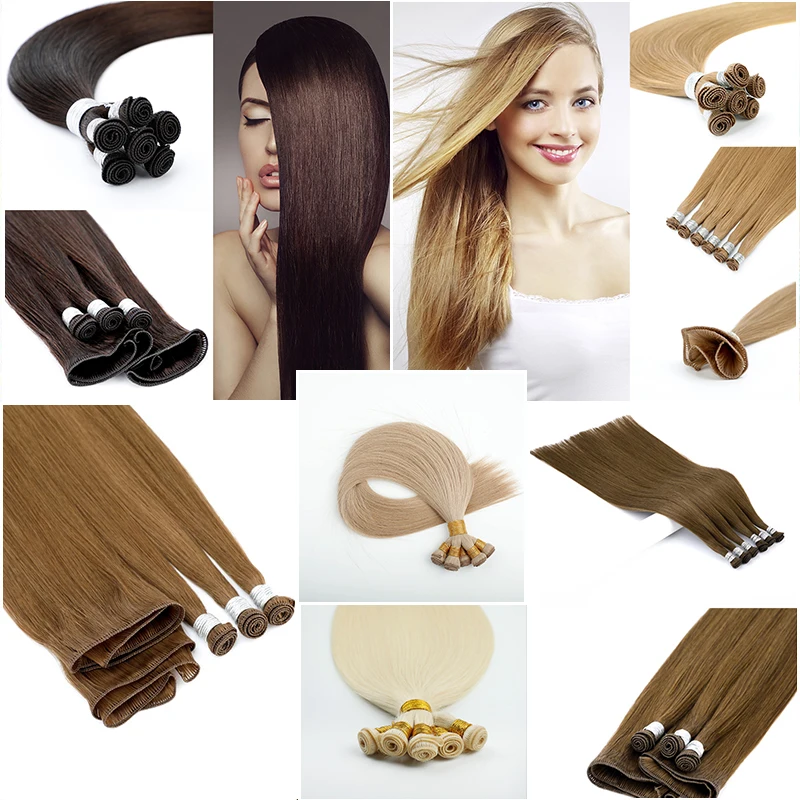 

Sobeauty 120 г европейские волосы для наращивания Remy, прямые человеческие волосы для наращивания на заколках, набор темных волос 14 "-22