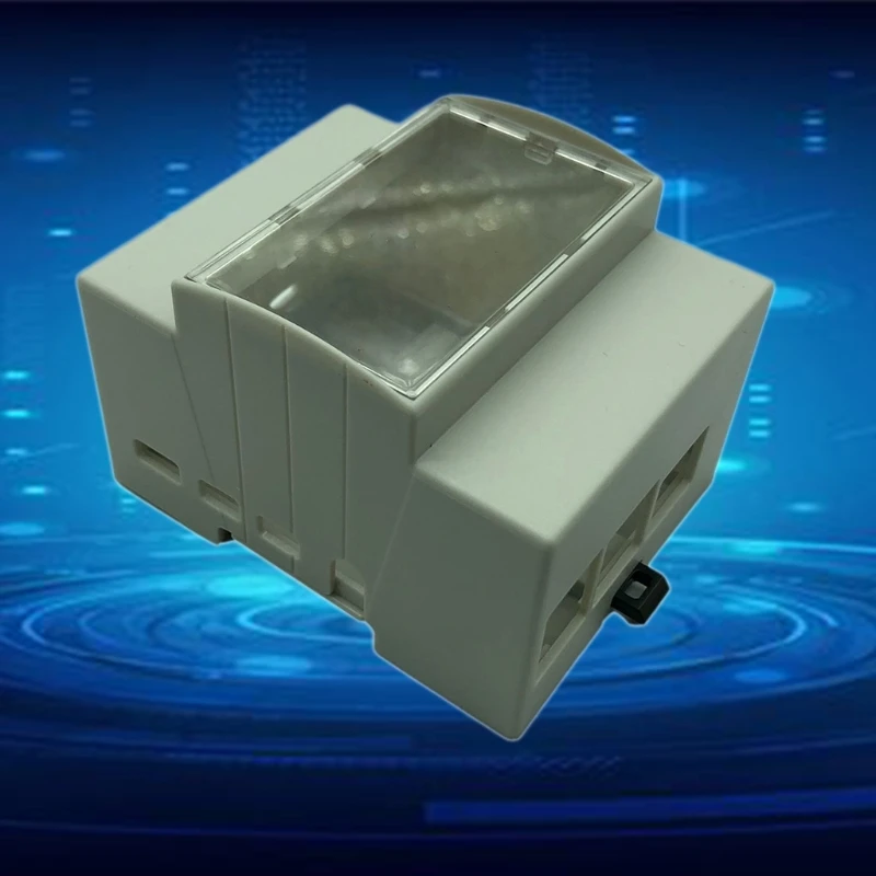 

ABS Case Protective Cover Shell Enclosure Box with Mainboard for Raspberry Pi 4 Model B Accessories