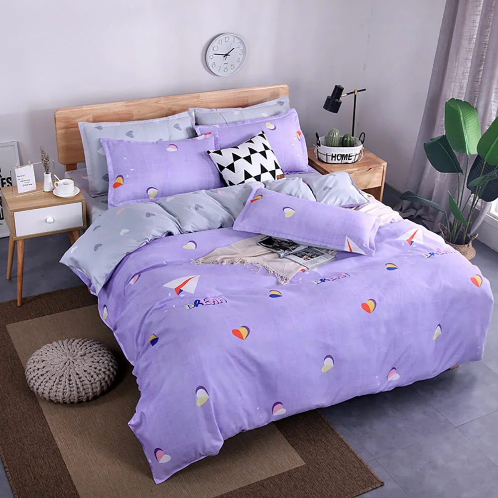 Thumпостельные принадлежности лес постельные набор классический простой мягкий