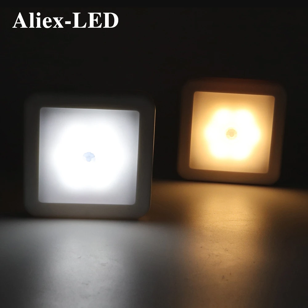 Ночсветильник светодиодный с датчиком движения | Лампы и освещение