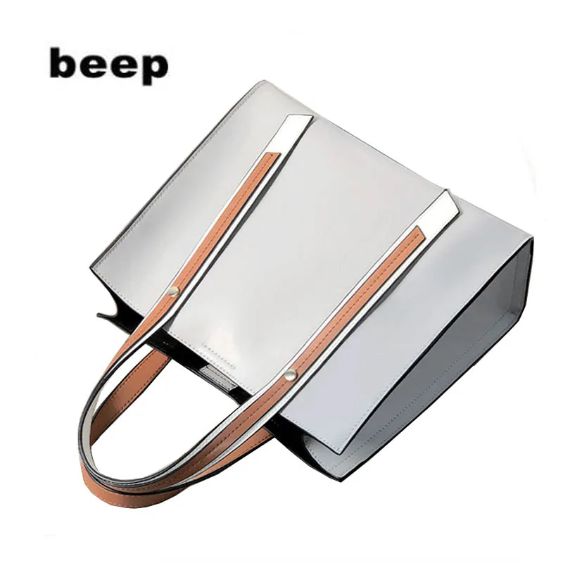 

New fashion women Leather bag luxury Cowhide women bags designer printing Leather handbags gray women leather bags