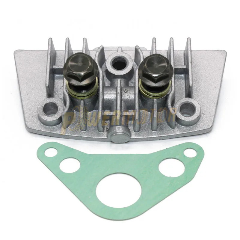 Комплект масляного радиатора для мотоцикла CNC радиатор алюминиевый адаптер