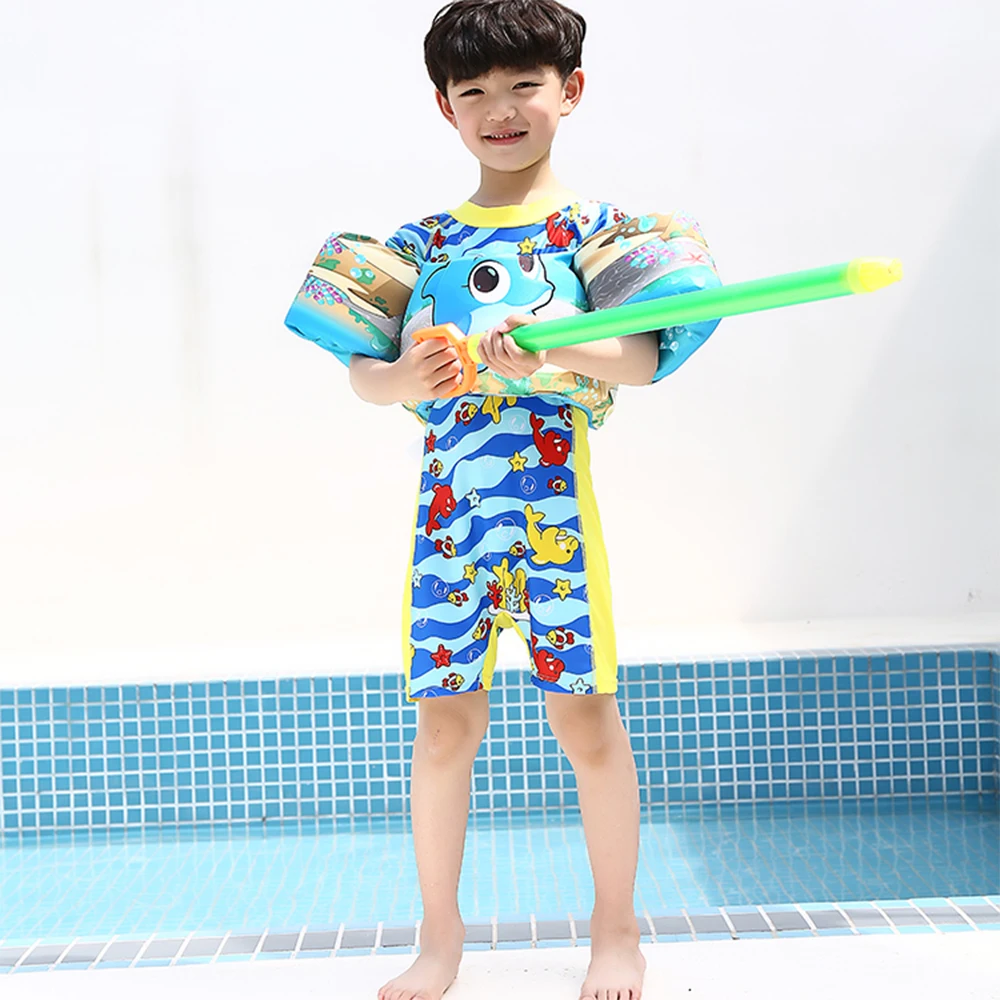 

Kids Life Vest Baby Arm Ring Floats Foam Safety Life Jacket Sleeves Armlets Swim Circle Tube Ring Swimming Rings 10-25KG