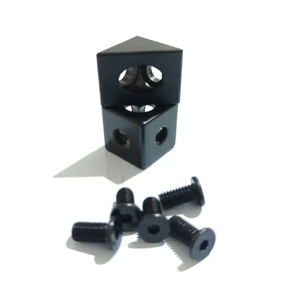 5 шт. черный угловой разъем для 3D-принтера | Обустройство дома