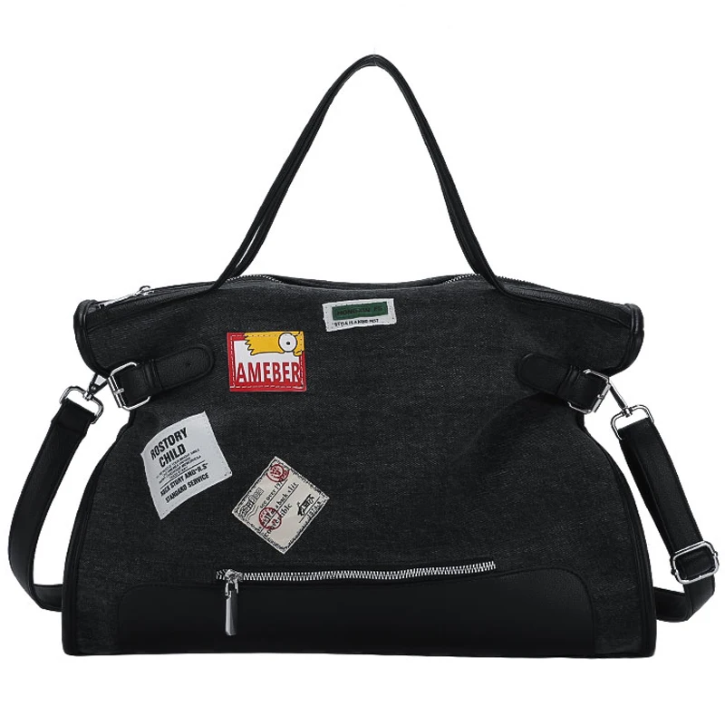 

Simple Large-capacity Canvas Bag Women's Bag 2020 Popular New Trendy Fashion One-shoulder Underarm Bag Portable Messenger Bag