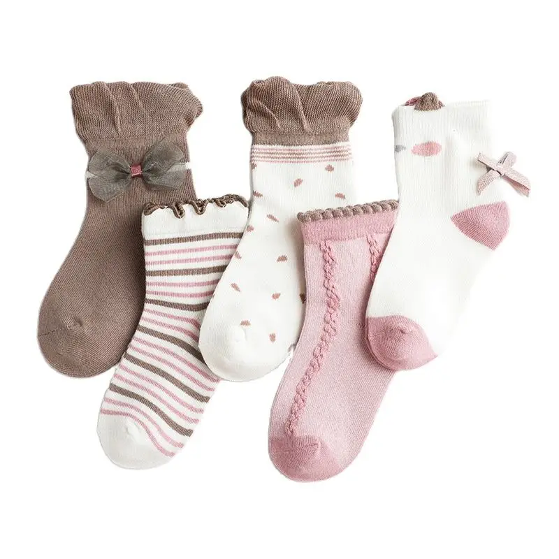 

Socks Calcetines Baby Boy Girl Socks Skarpetki Printed Socks For Babies Meia Infantil Children's Sock SYZZ-BBX-1-5P