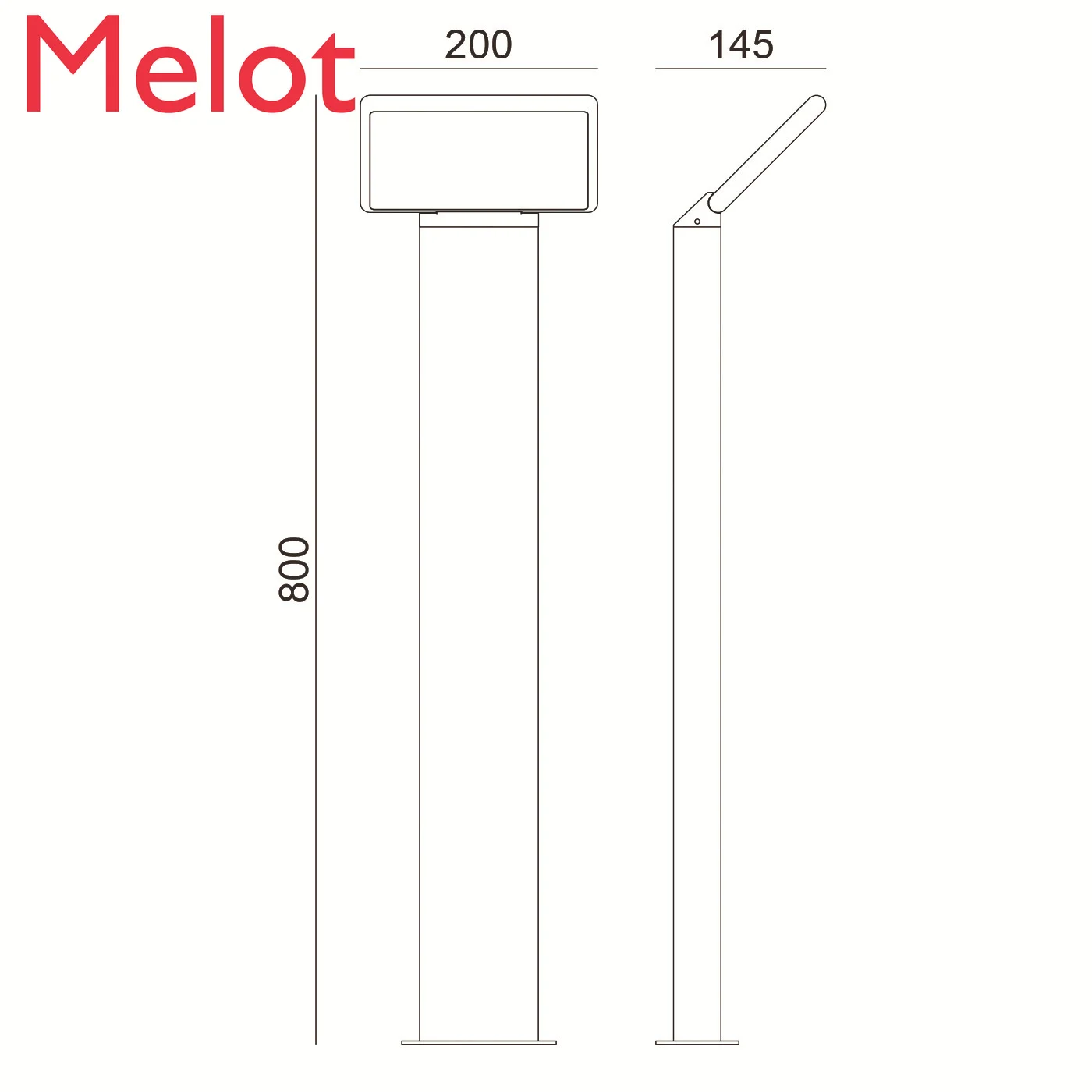 

Simple Led Lawn Lamp Simple Outdoor Yard Lamp Villa Garden Lamp Outdoor Lighting