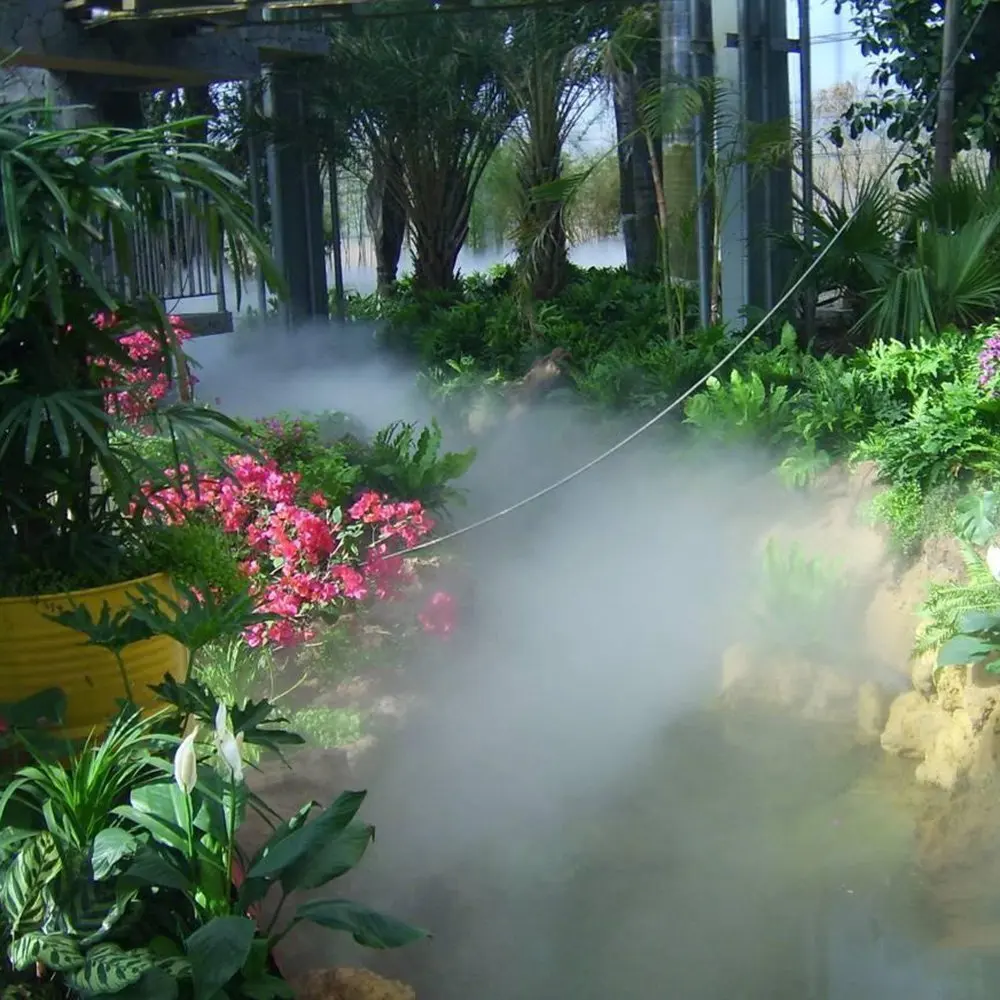 

5000ML/H 10 Head Ultrasonic Mist Maker Fogger Humidifier Greenhouse Aeromist Hydroponics DIY Air Humidifier DC48V