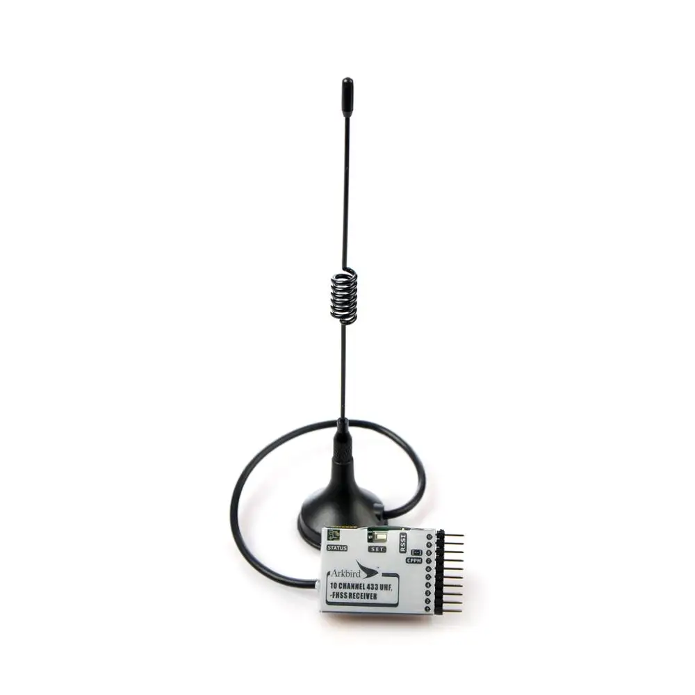 Arkbird 433 МГц UHF 10 канальный приемник с PPM/PWM/RSSI тюнер/режим репитера|Детали и