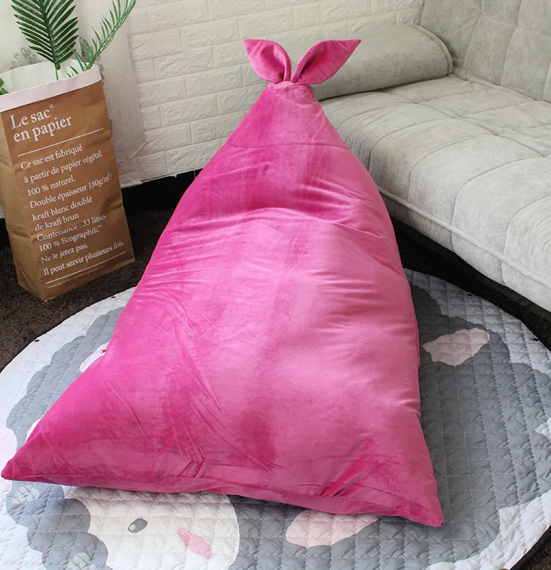 Мягкое теплое детское кресло Детский мягкий органайзер и мешочек кролик Детская