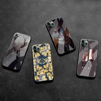 hannibal phone case tempered glass for iphone 12 pro max mini 11 pro xr xs max 8 x 7 6s 6 plus se 2020 case